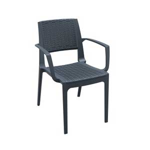 Fotoliu plastic ratan CAPRI 820 